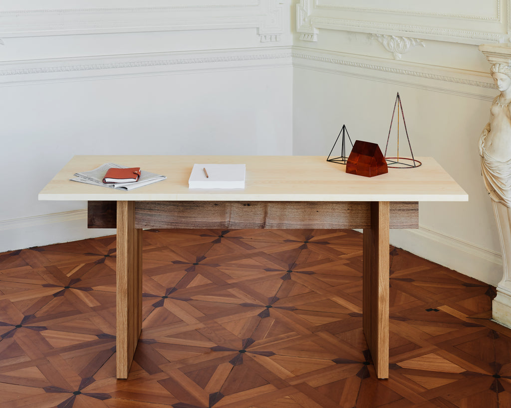 bureau home office Rinku design sur-mesure personnalisable bois massif chêne frêne noyer made in france meuble écologique